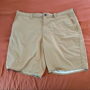 Mens Khaki Shorts